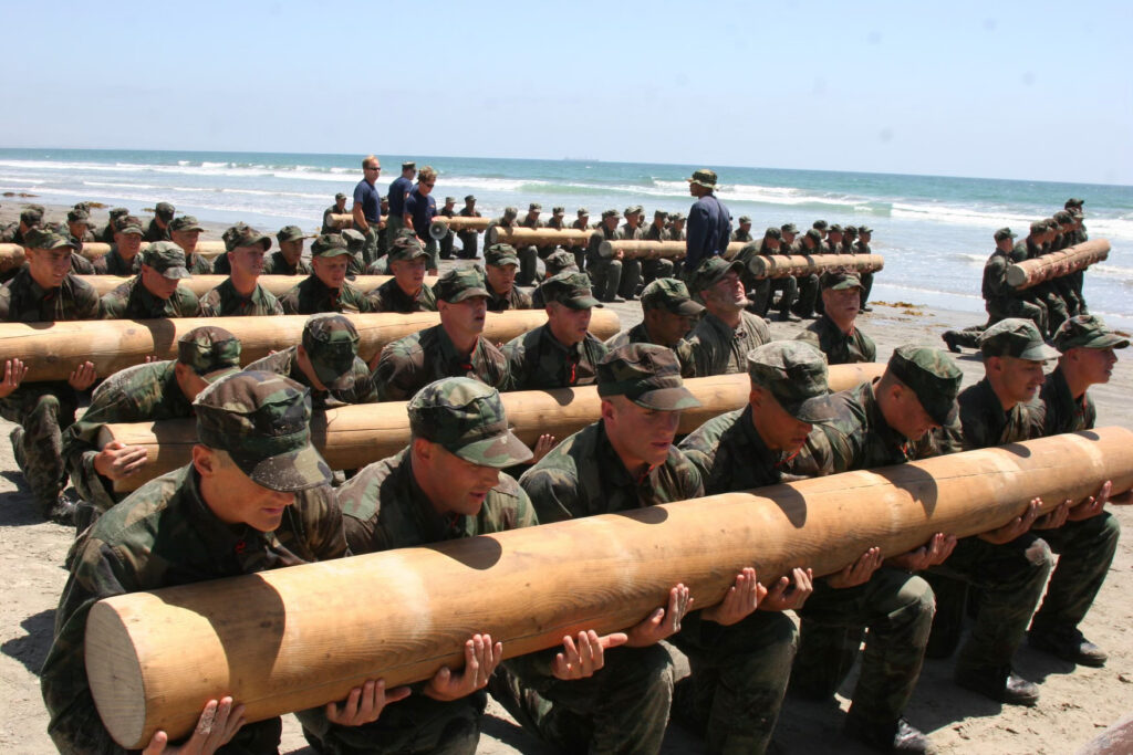 A weathered rucksack